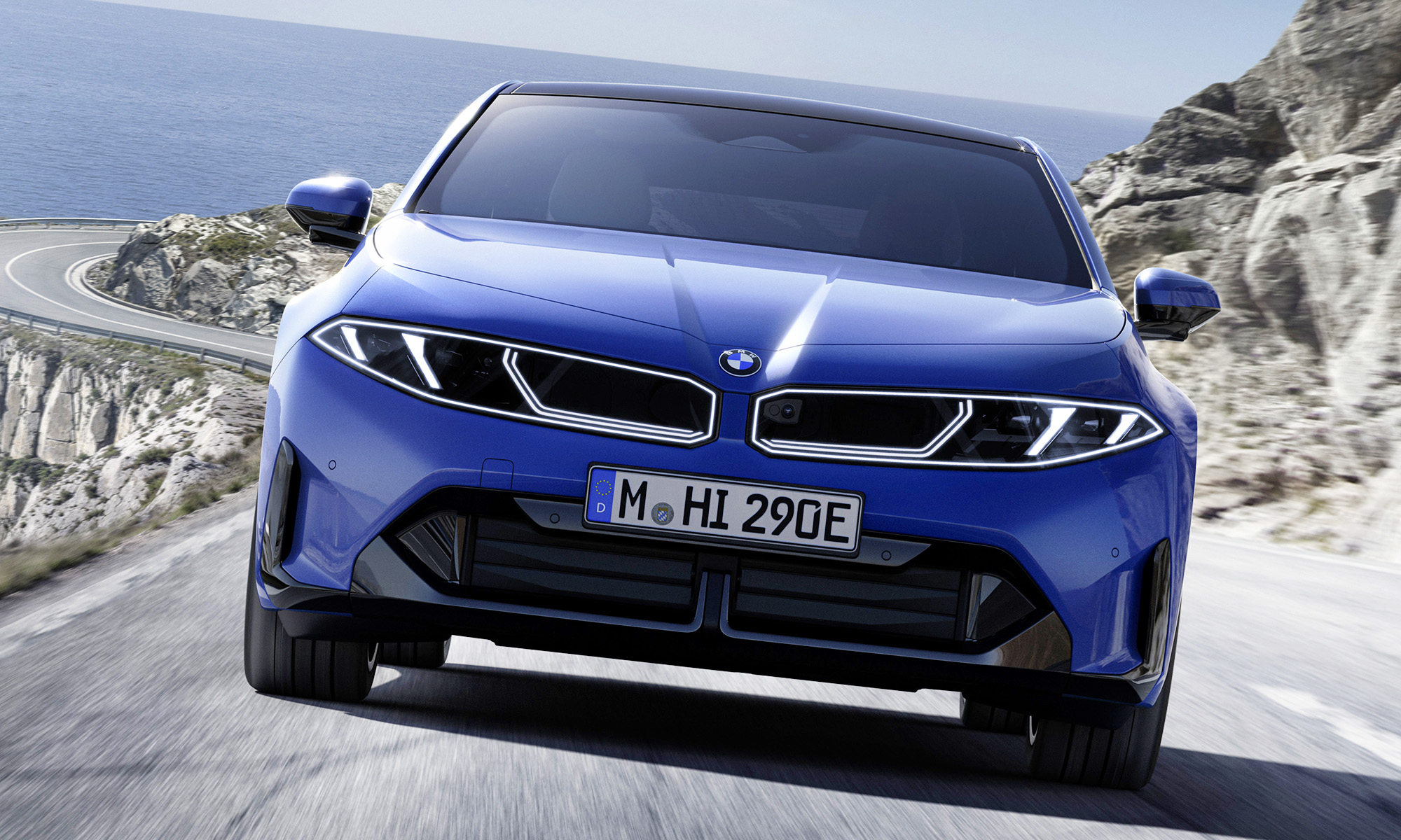 El BMW M3 eléctrico vuelve a la carga con una foto espía realmente llamativa.