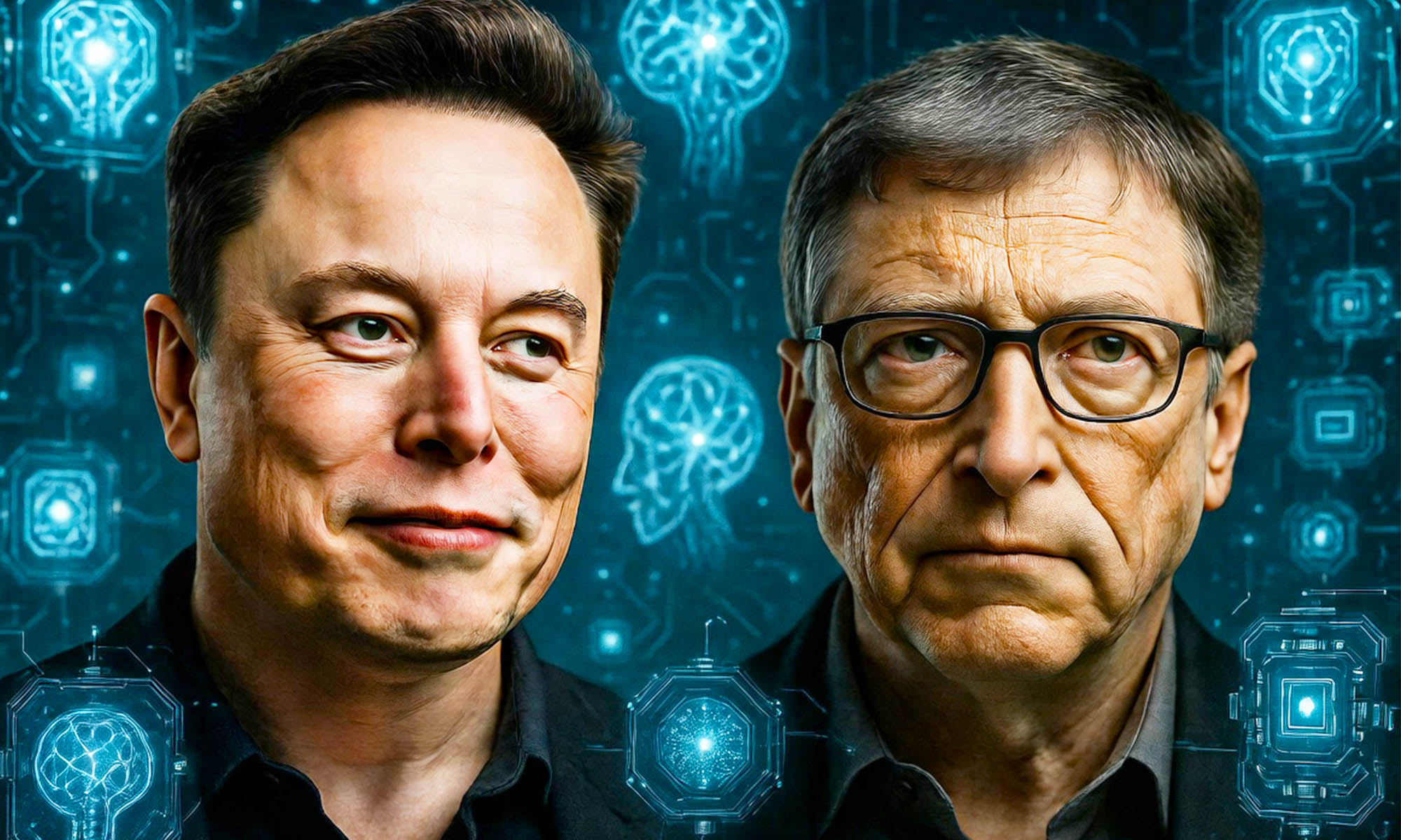 elon musk contra bill gates macrohard microsoft inteligencia artificial 1