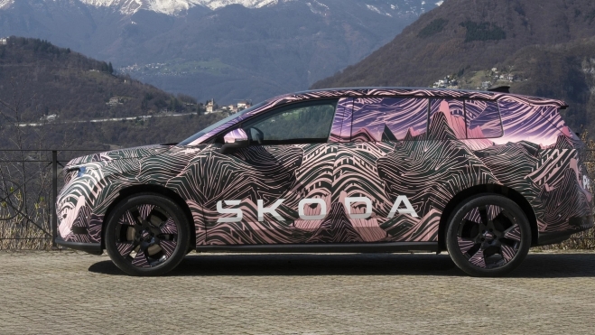 skoda peaq 600 km autonomía 7 plazas 2027 Koda SUV electrico mas ambicios (20)