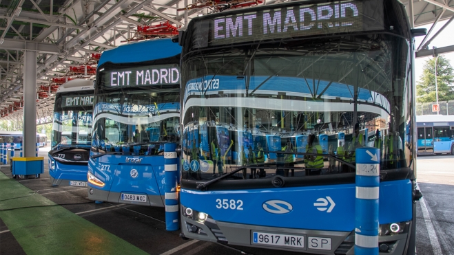 madrid deja fuera autobuses electricos byd acepta mercedes solaris irizar