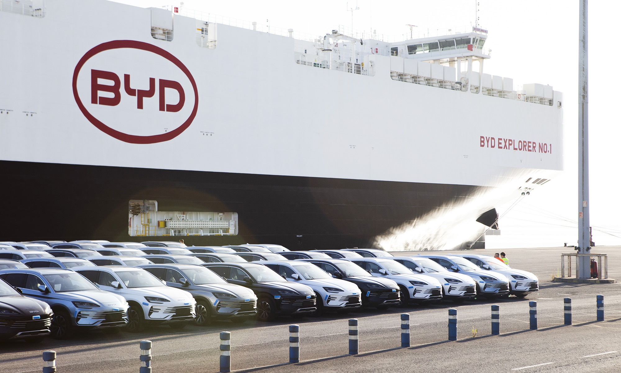 Las exportaciones de China crecen un año más.