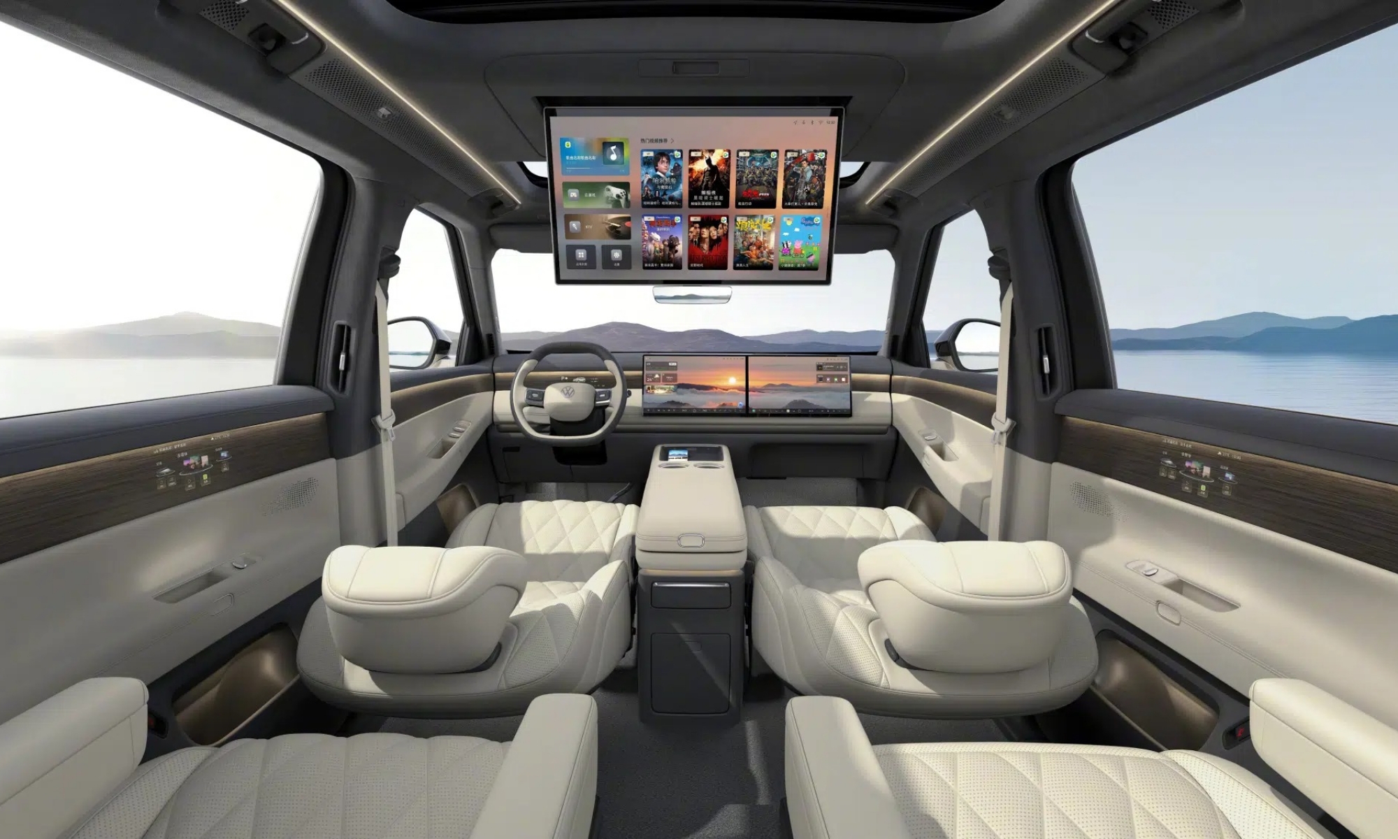 El ID.Era 9X cuenta con la última tecnología desarrollada por VW-SAIC.