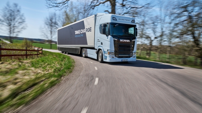 scania electric truck 45 r 4x2