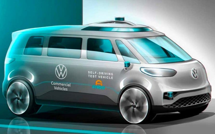  La Volkswagen ID. Buzz de producción será el primer coche autónomo de Volkswagen. 