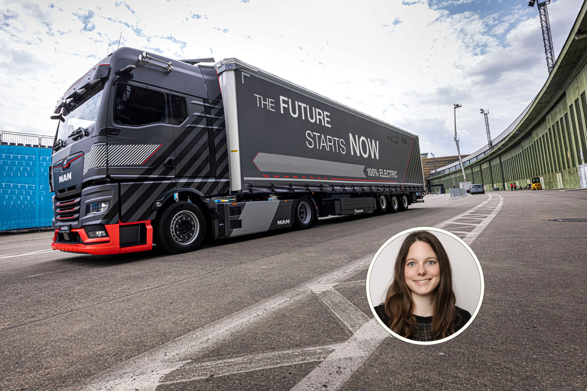 Camión eléctrico experta