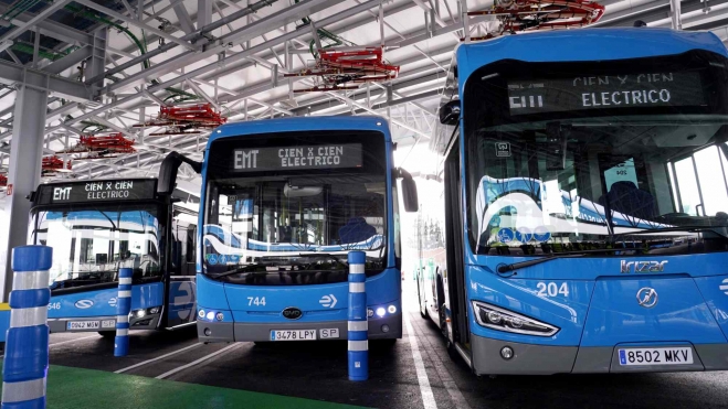 autobuses eléctricos EMT autobuses eléctricos EMT