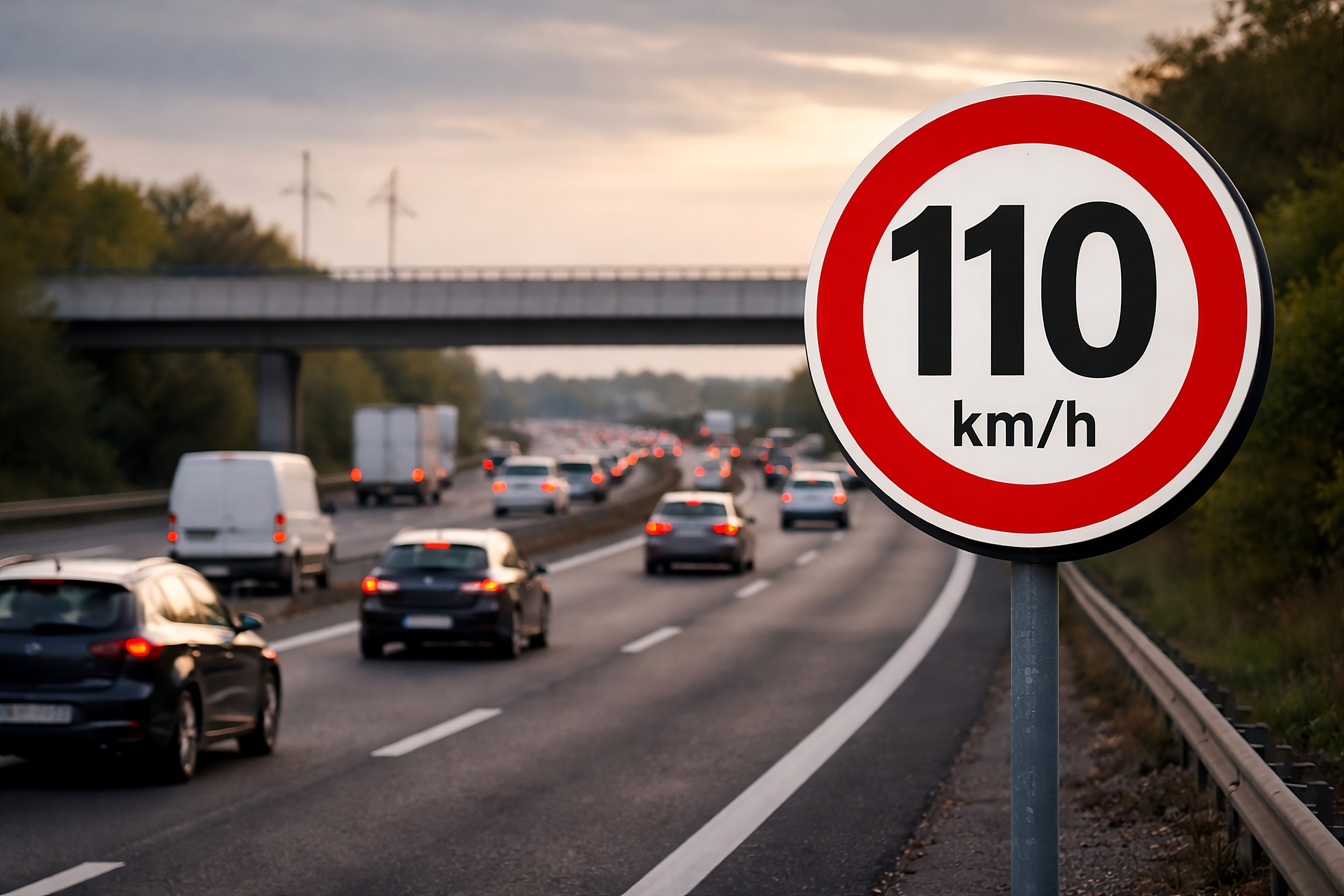 Velocidad 110 carretera