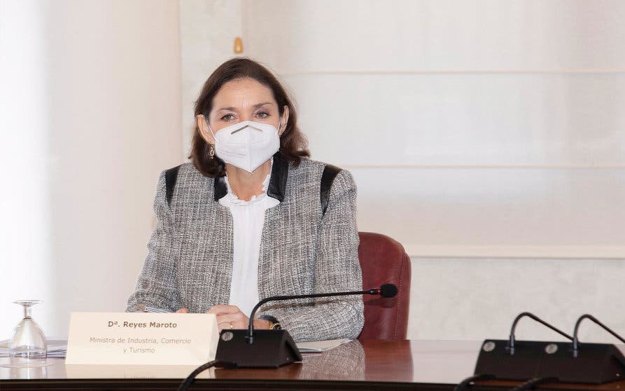  La ministra de Industria, Comercio y Turismo, Reyes Maroto, en una foto de archivo. 