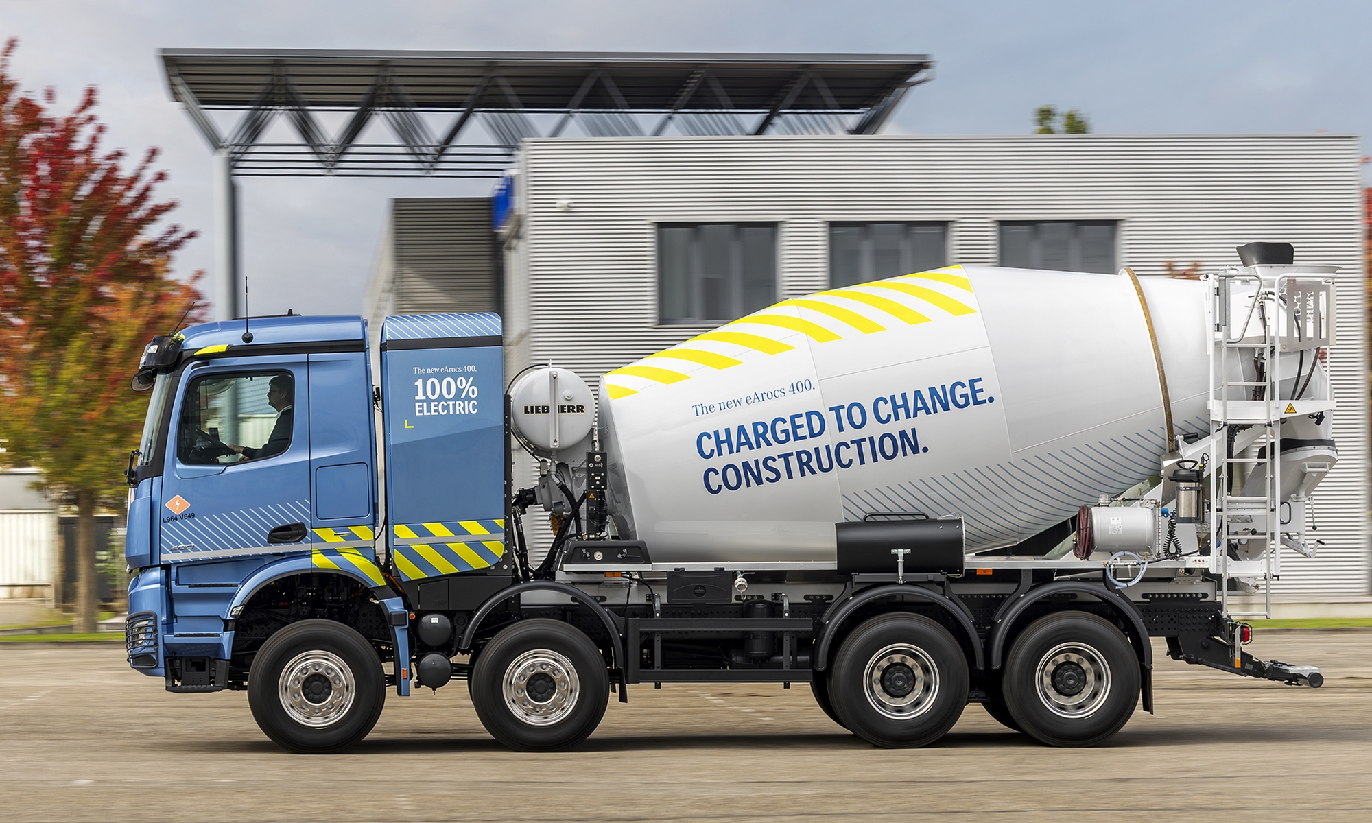 Las primeras entregas de este camión eléctrico de obras darán comienzo en verano.