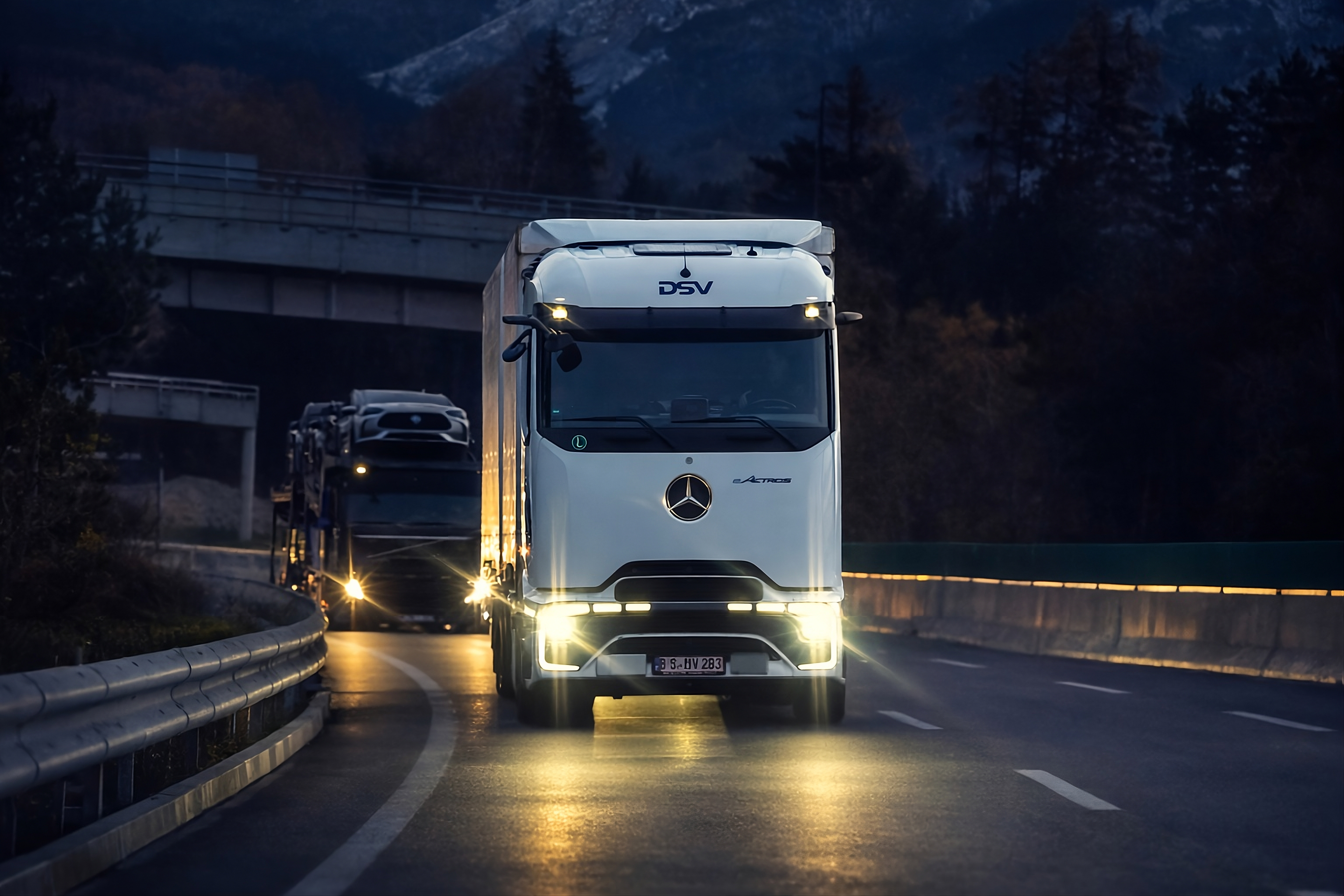 Camión eléctrico Mercedes Benz