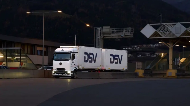 DSV Elektro Lkw Brenner