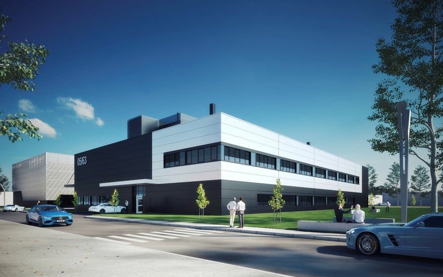  Futuro centro técnico de Mercedes-AMG en Affalterbach para propulsores electrificados 