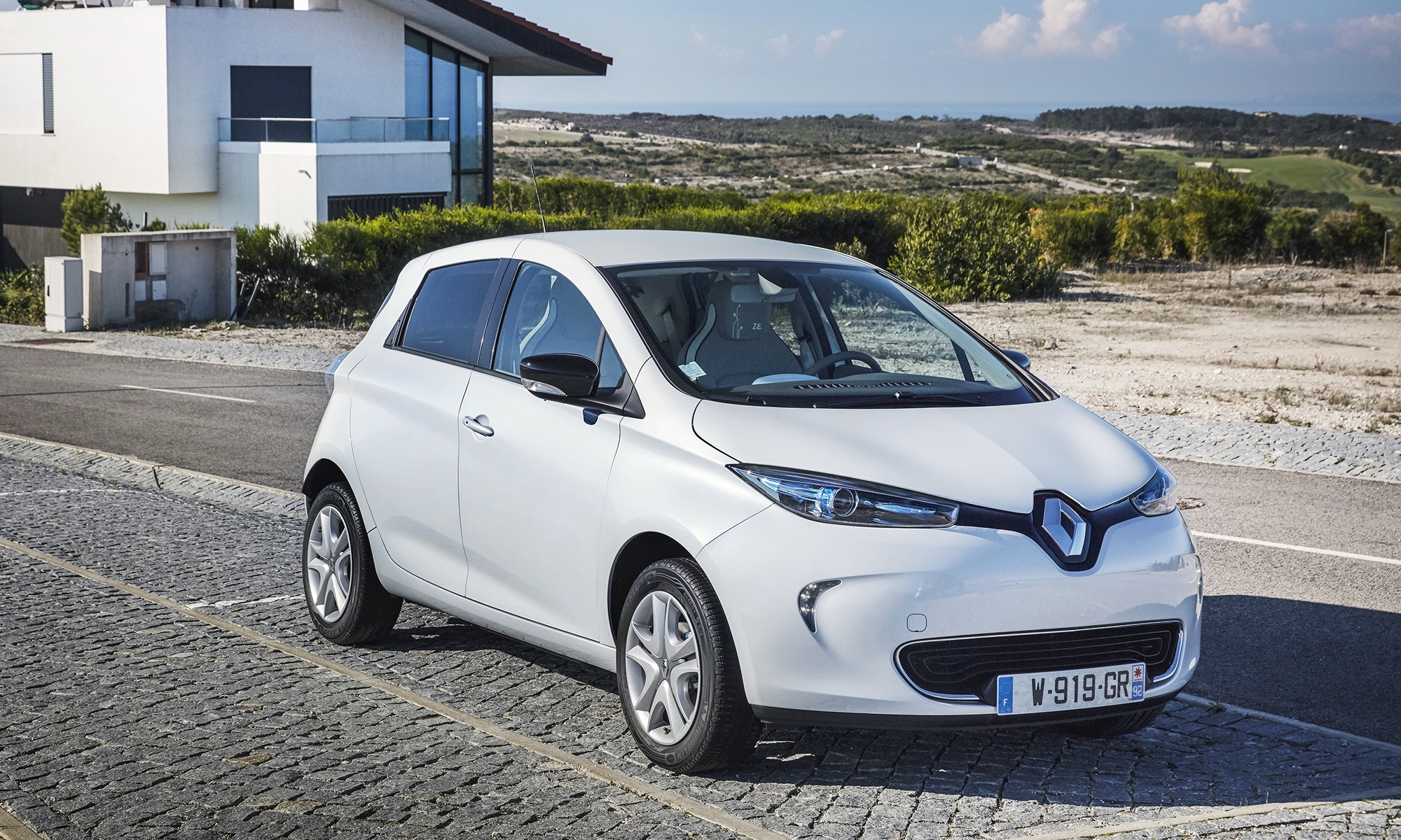 Este Renault ZOE ha cumplido los 244.000 kilómetros en sus 13 años de servicio.