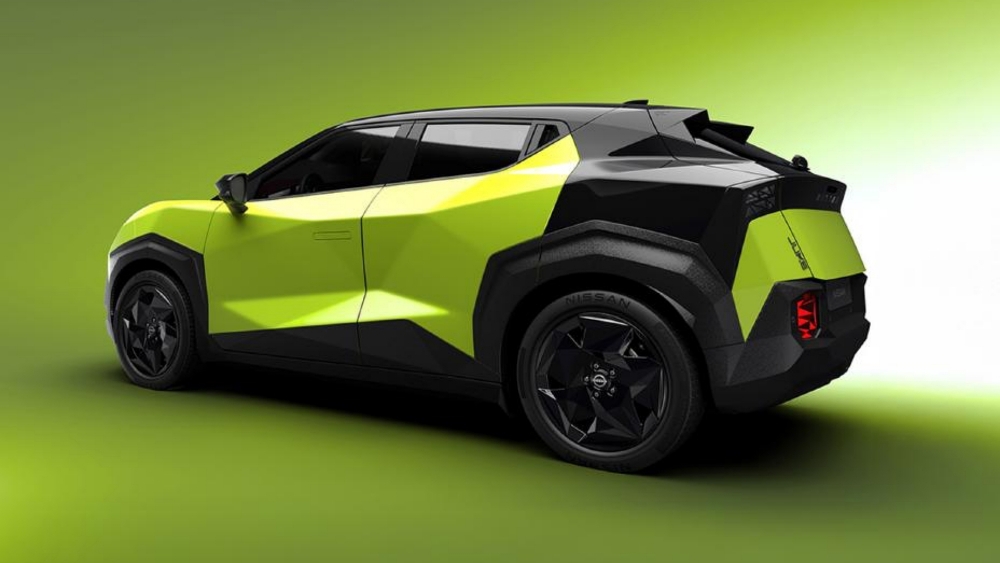 Nissan Juke EV 2027 Trasera