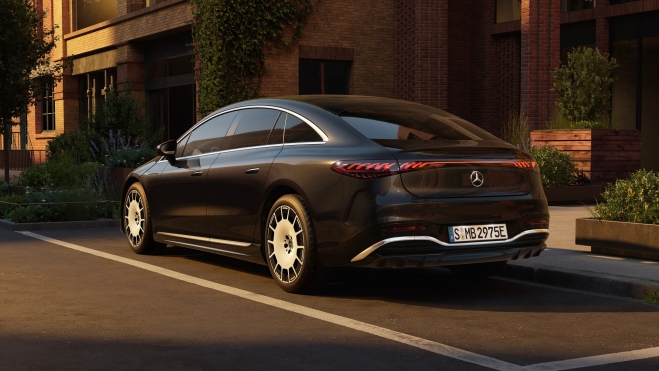 Mercedes EQS 2026 Trasera Mercedes EQS 2026 Trasera