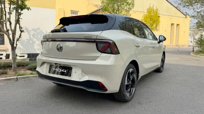 MG4 2026 Trasera