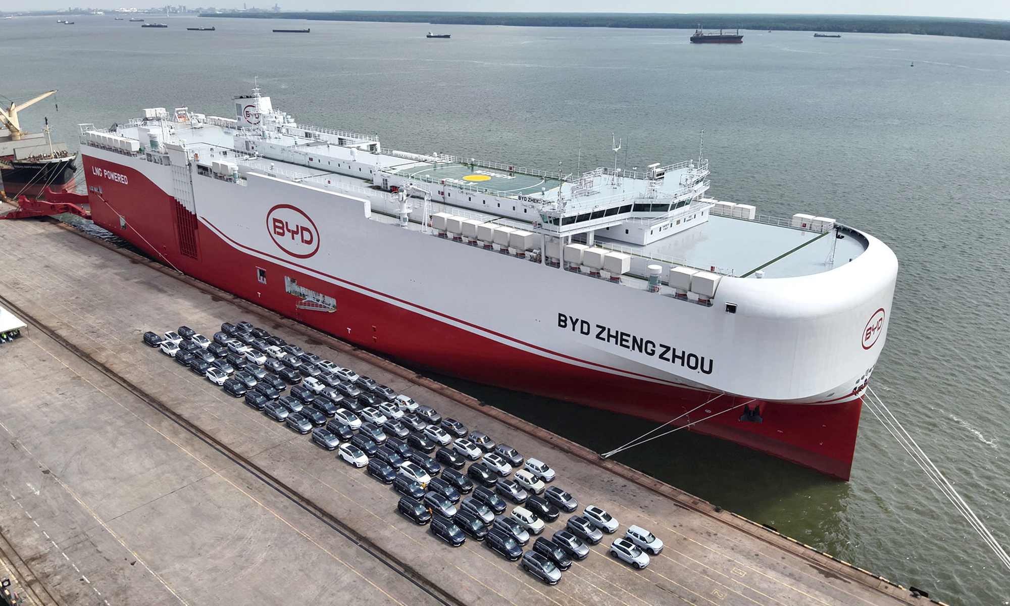 barcos eléctricos byd