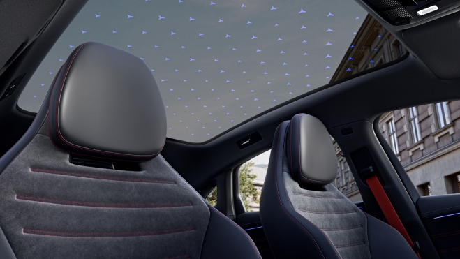 Mercedes Clase C Eléctrico Techo