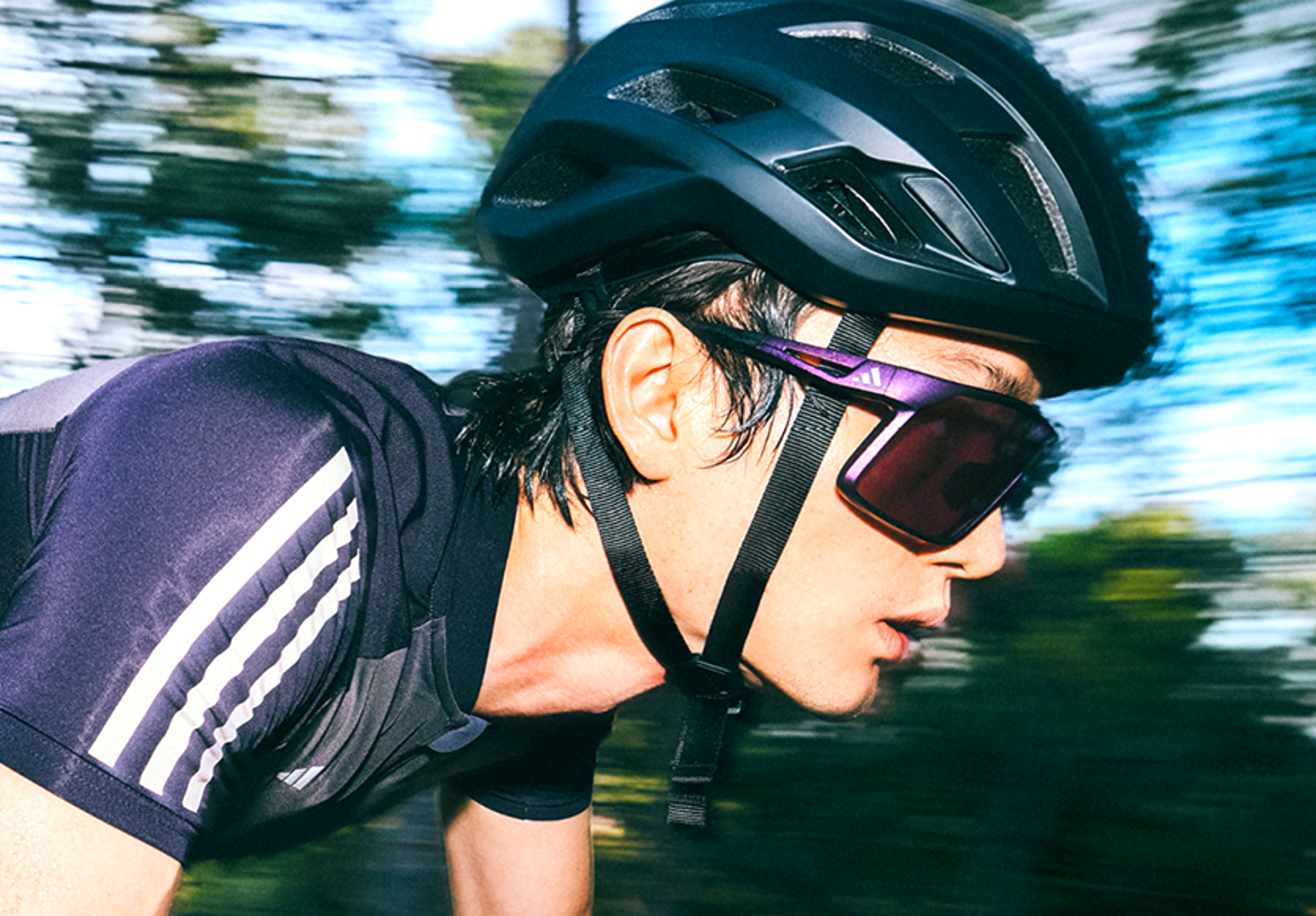 La protección de nuestra visión montando en bicicleta es fundamental (Foto: ADIDAS).