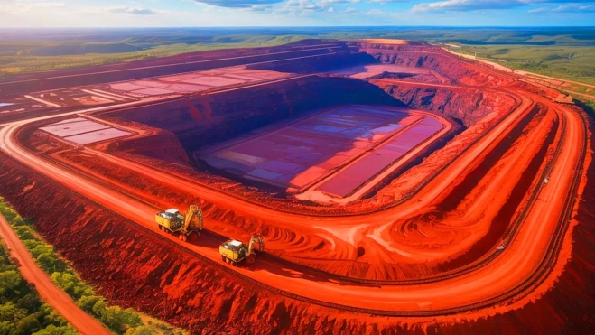 excavadora electrica minas hierro australia 2