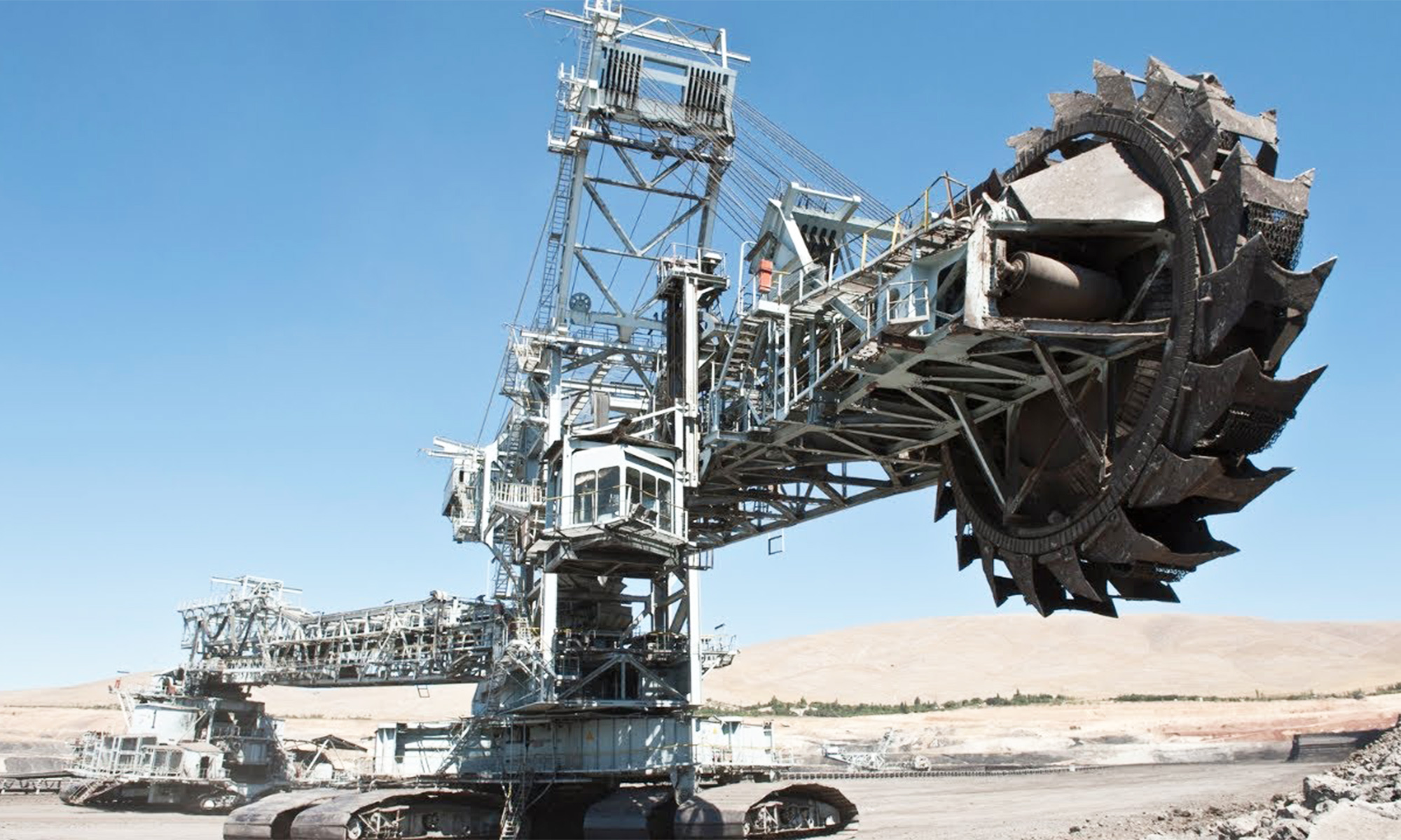 excavadora mas grande mundo bagger 293 man necesita estacion electrica 1