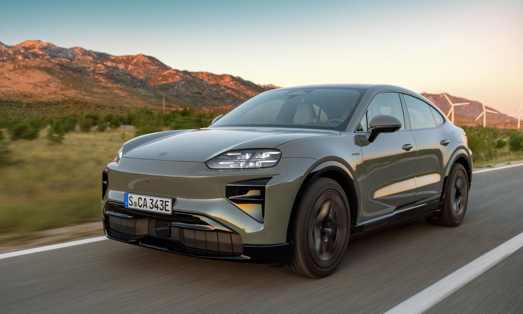 Porsche Cayenne Coupé Electric
