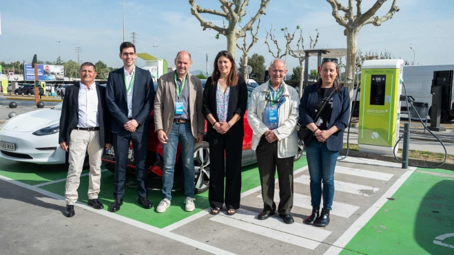 estación de carga Barcelona 1