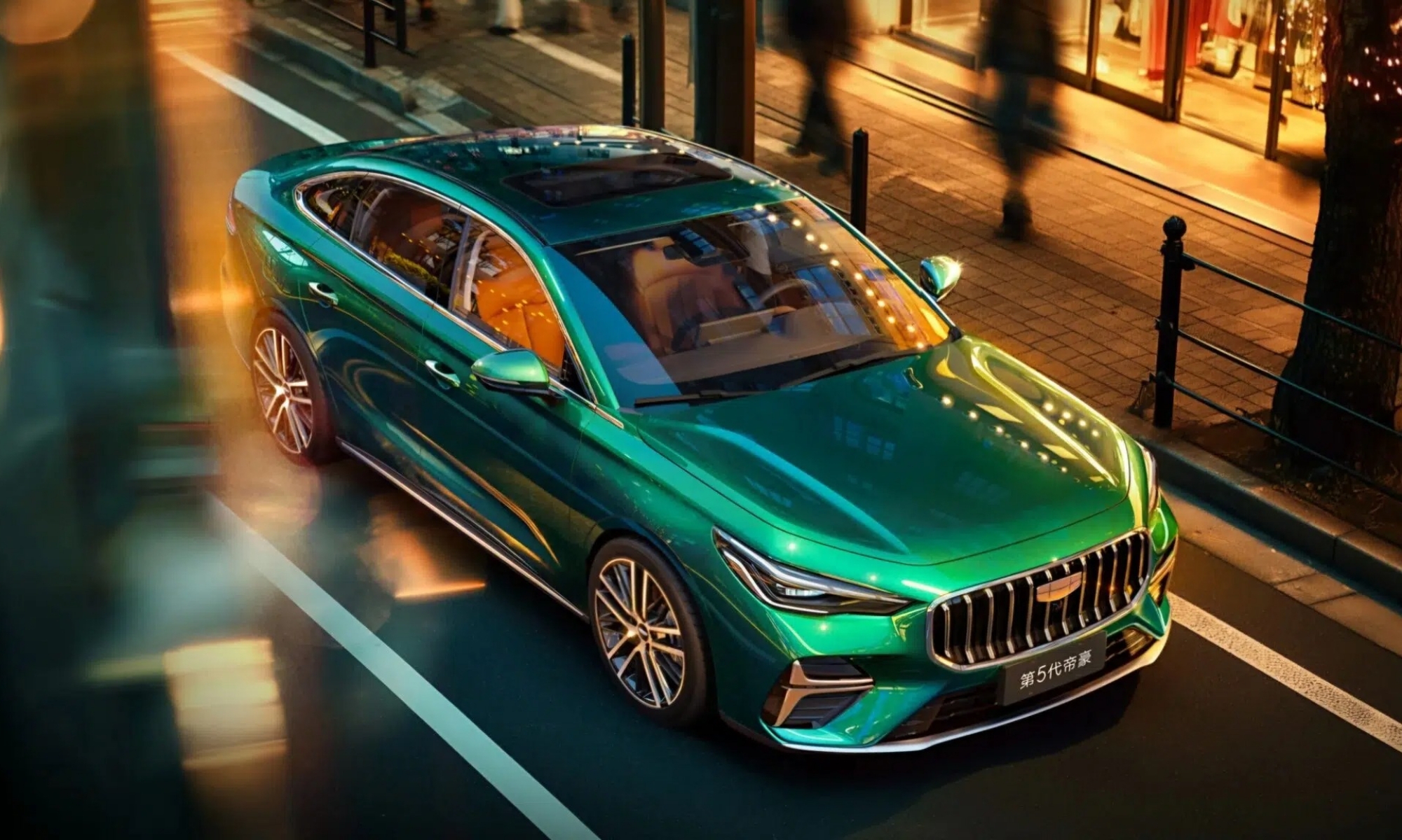 El Emgrand se sitúa como una de las berlinas más baratas del universo Geely.