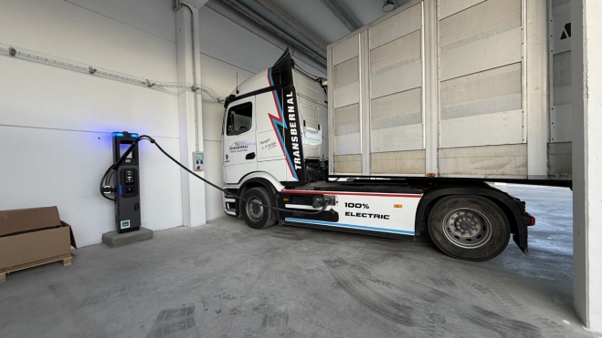 Transbernal camión eléctrico