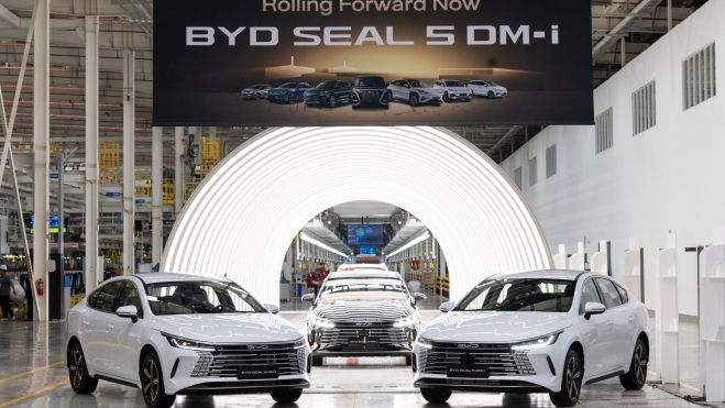 BYD Fábrica