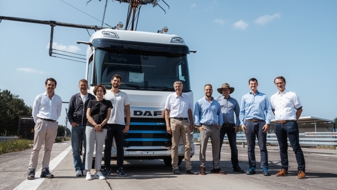 CAMION ELECTRICO DAF