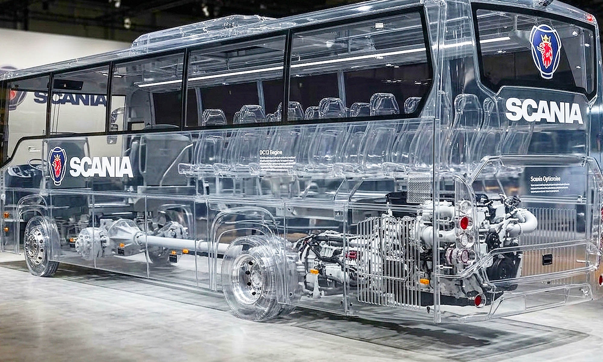 motor combuistion autobus camion scania 1