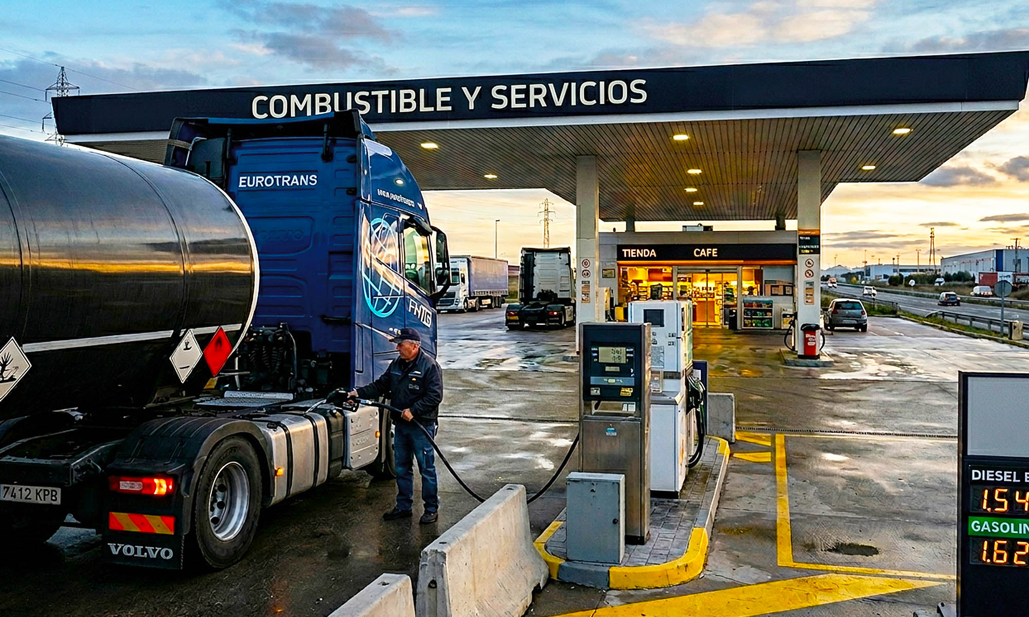 camionera gasto diesel guerra de iran camion electrico 3