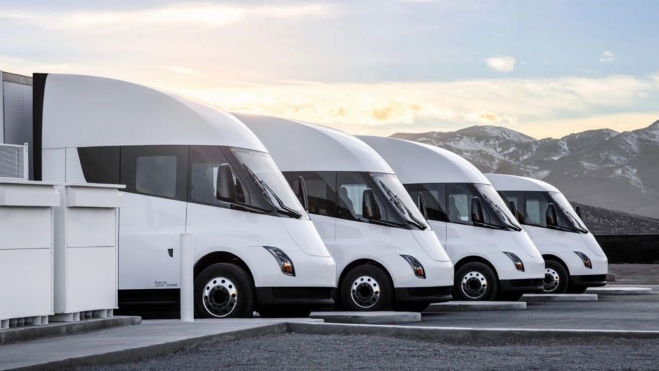 tesla semi charger