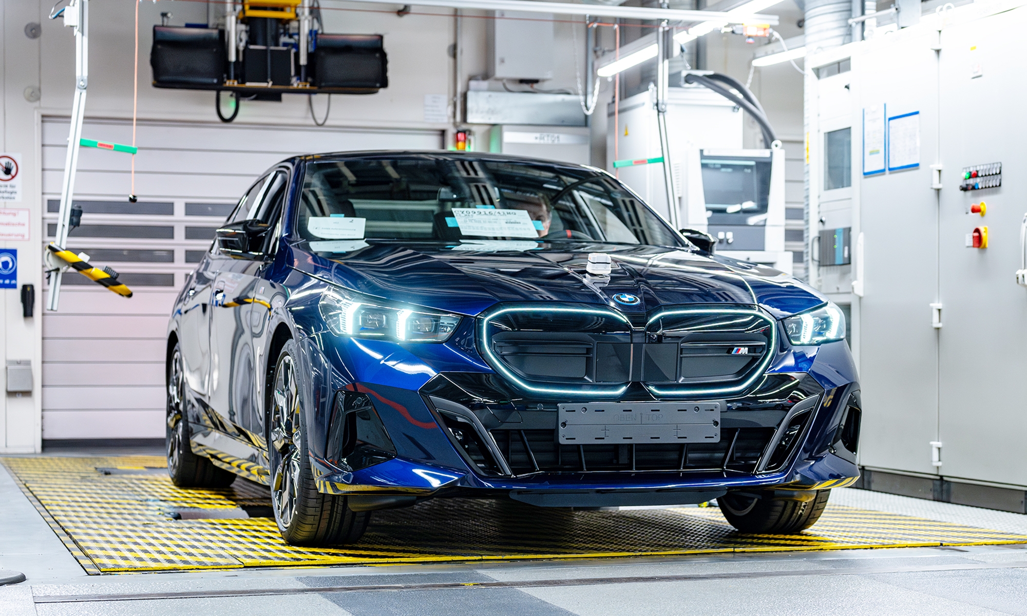 BMW firma un i5 M60 xDrive eléctrico que será un coche realmente especial.