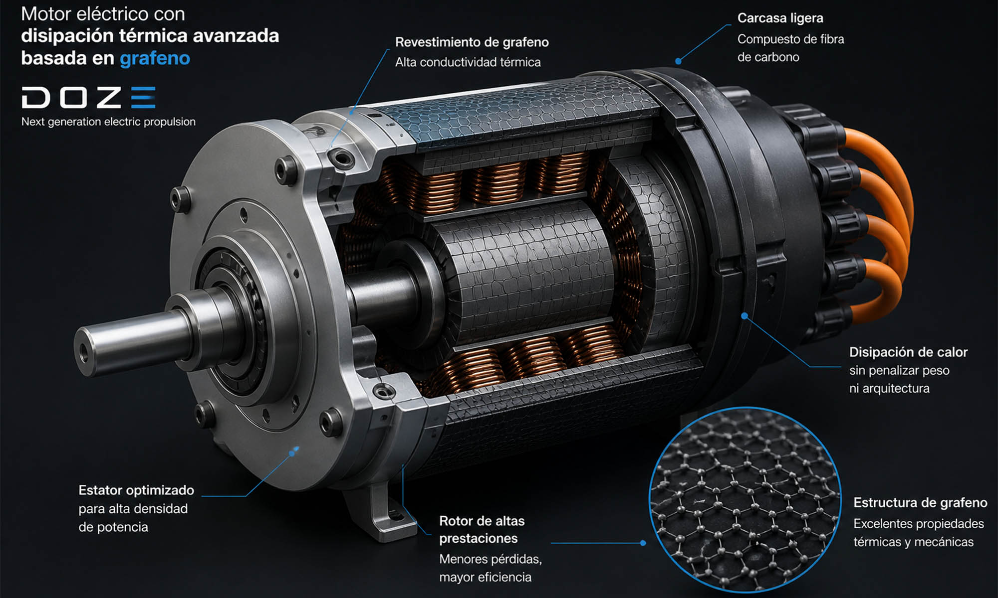 motores aviones electricos de grafeno 1