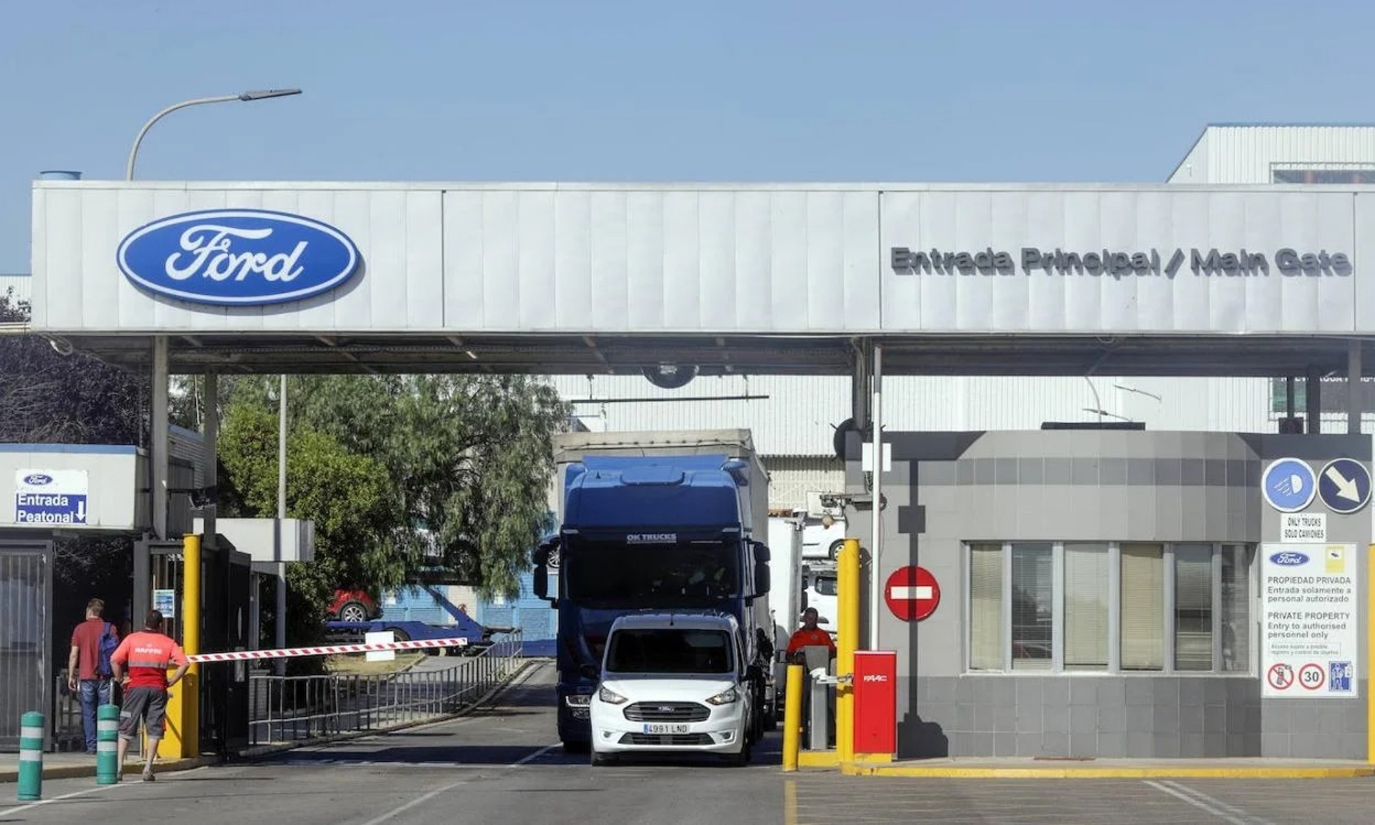 La planta de Ford en Valencia es una de las más importantes a nivel europeo para la marca.