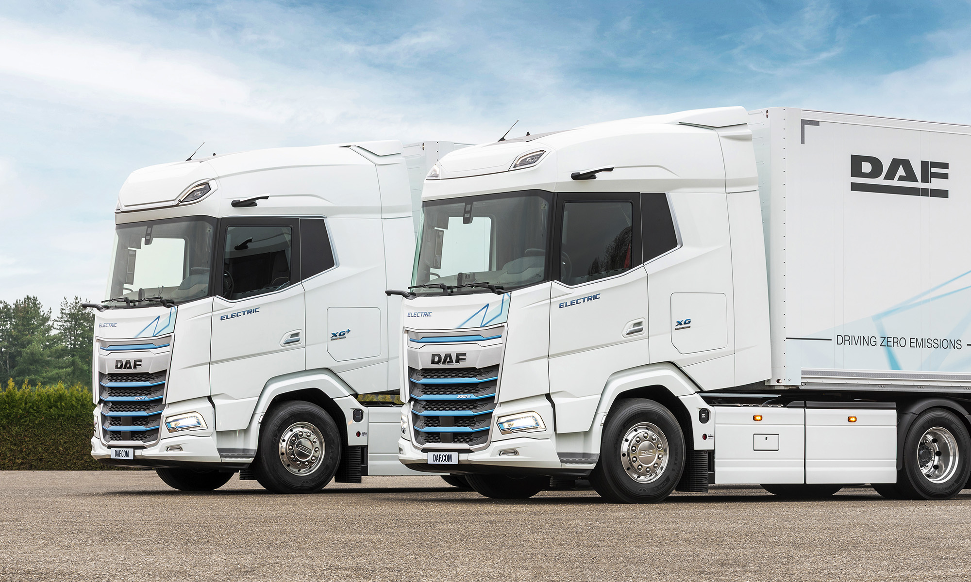 El DAF XG Electric comienza con su producción en serie.