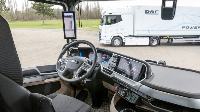 daf xg electric interior daf xg electric interior