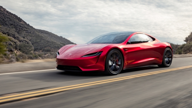 Tesla Roadster Delantera