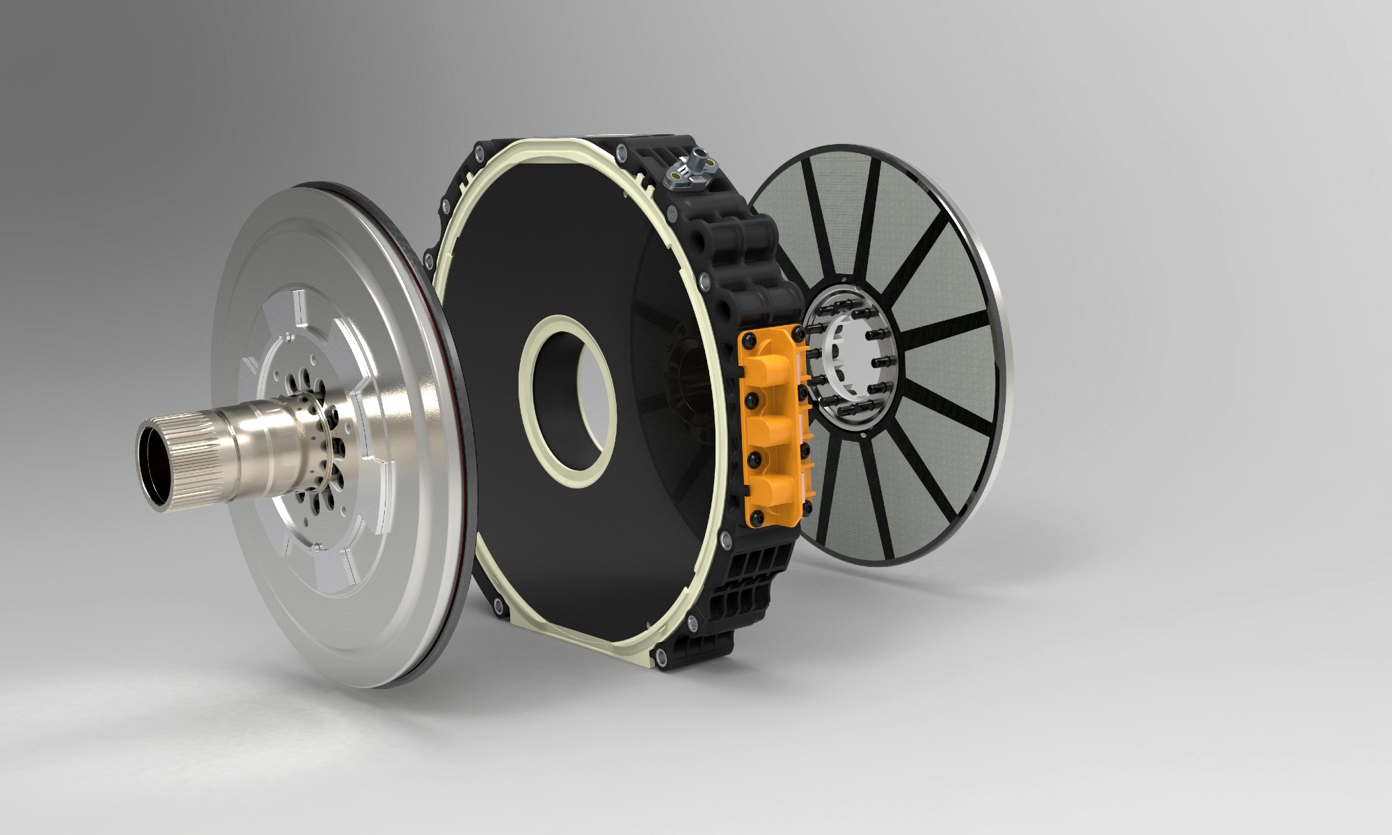 motor de flujo axial