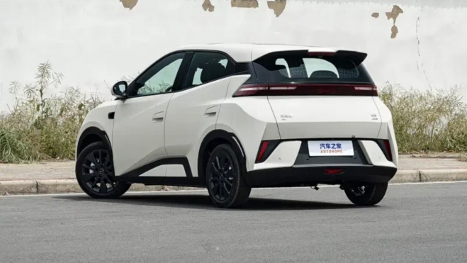 BYD Seagull 2026 Trasera