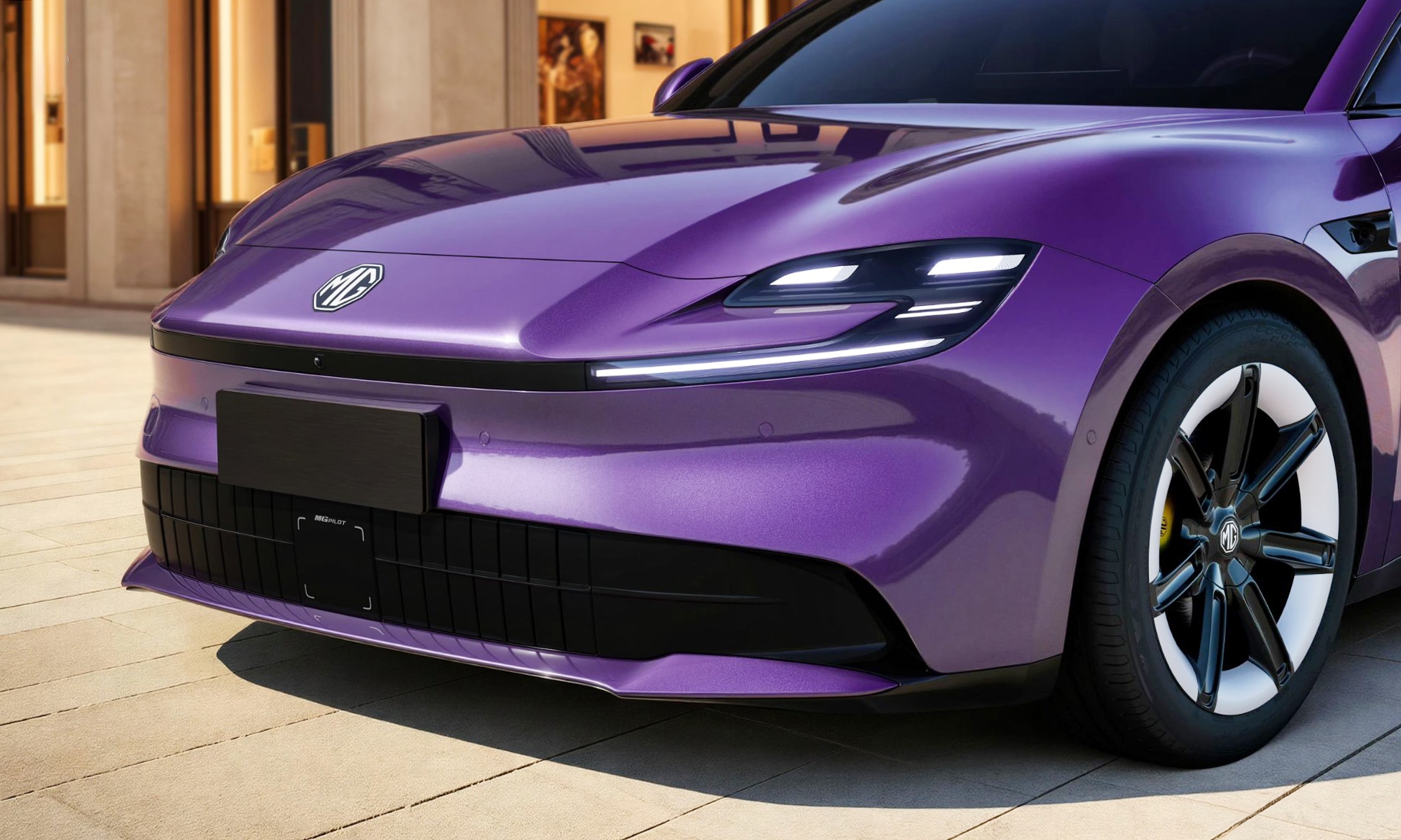 El MG 07 se presenta como uno de los sedanes eléctricos más atractivos.