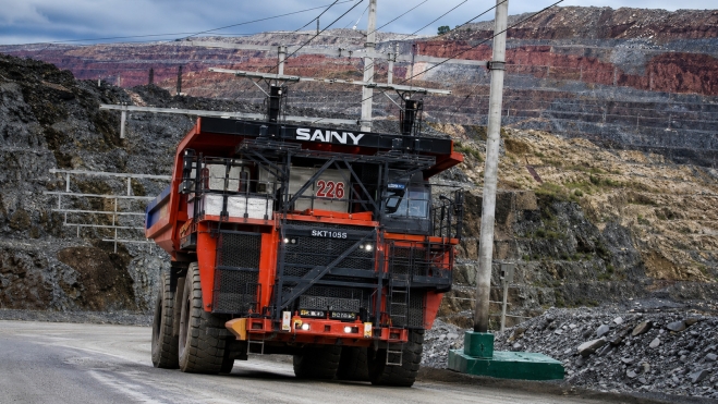 Dumper eléctrico frontal Dumper eléctrico frontal