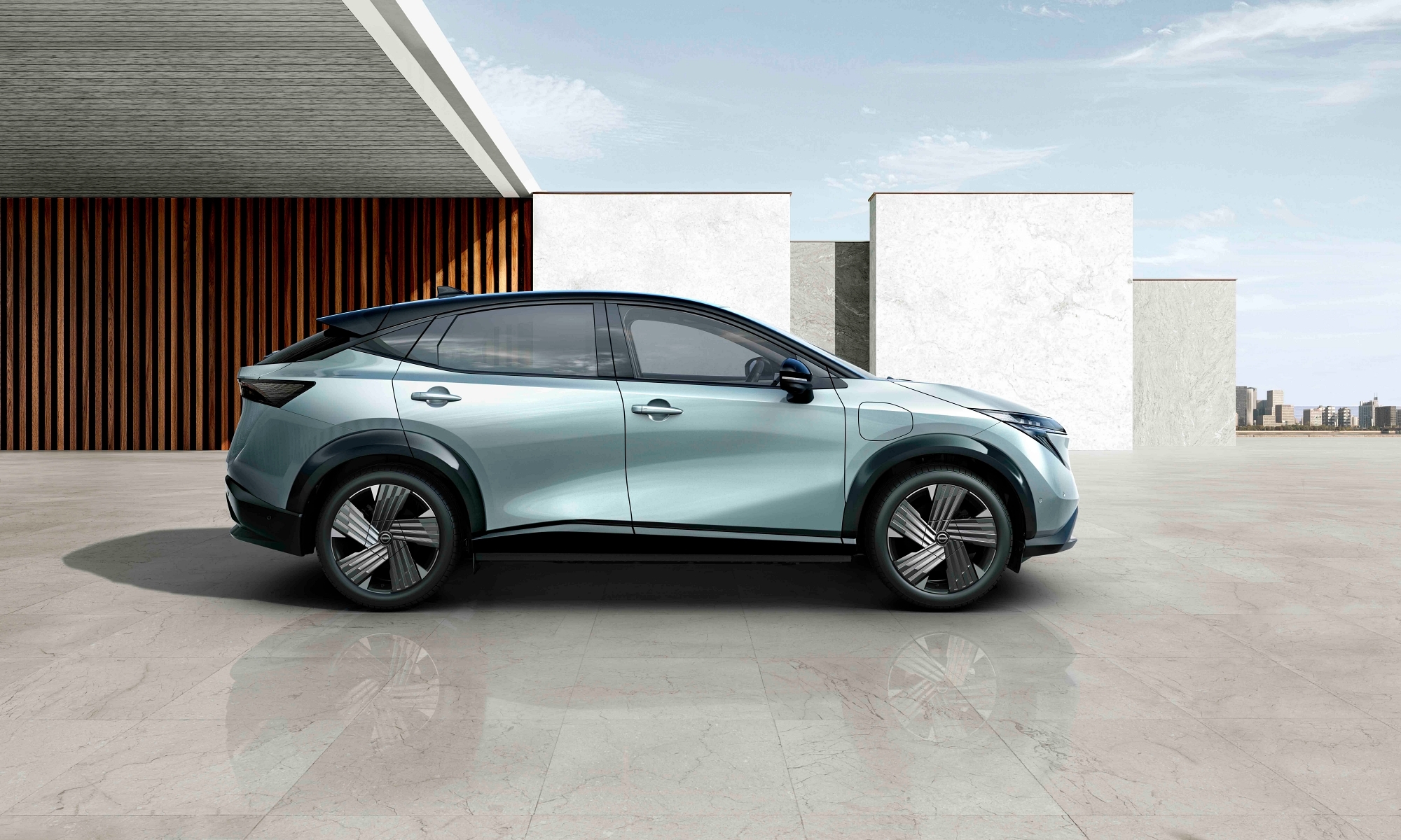 El Ariya fue el segundo coche eléctrico de Nissan tras el lanzamiento del LEAF.