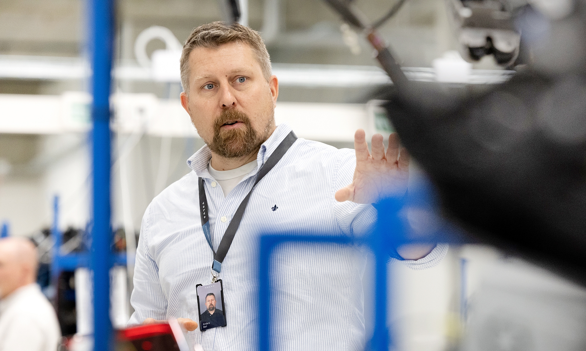 Anders Bell deja claro que Volvo no cobrará a sus clientes por algo como los asientos calefactables.