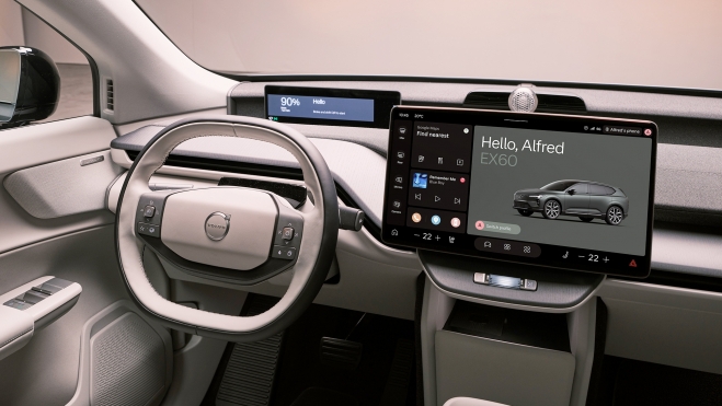 volvo ex60 interior