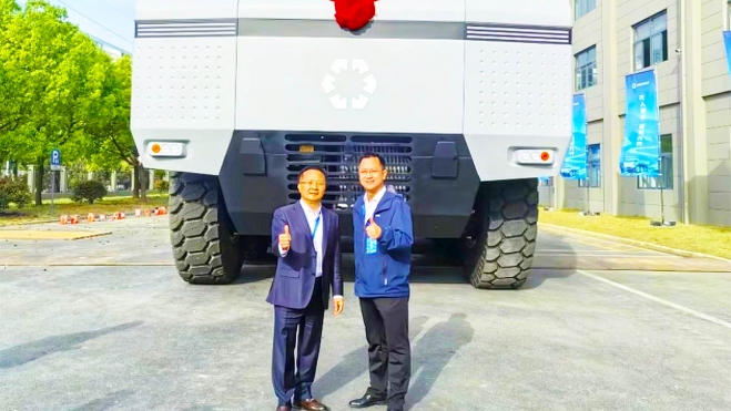 camion electrico minero autonomo gigante china 1 camion electrico minero autonomo gigante china 1