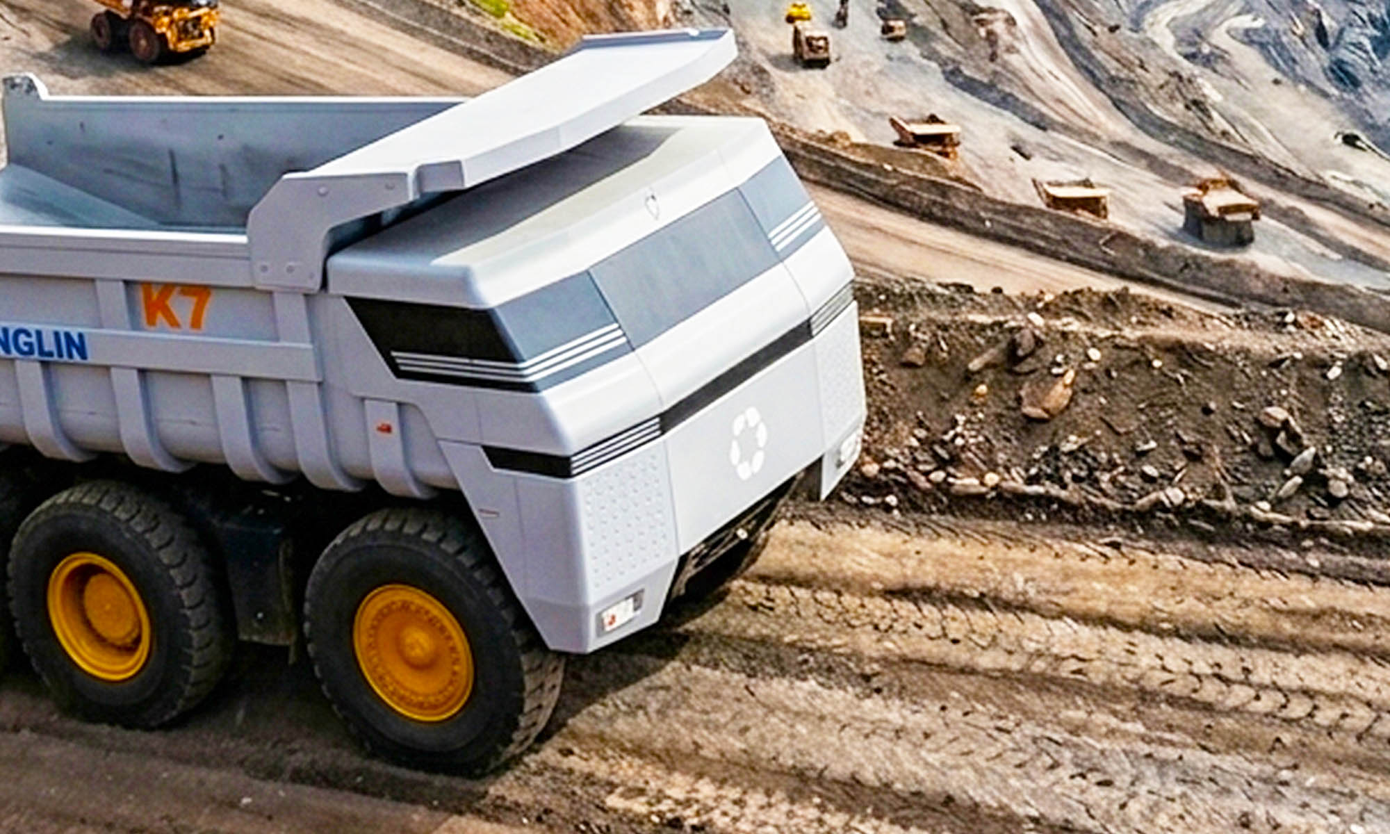 camion electrico minero autonomo gigante china 0