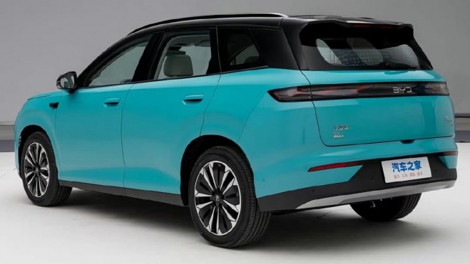 BYD Yuan Plus 2026 Trasera BYD Yuan Plus 2026 Trasera